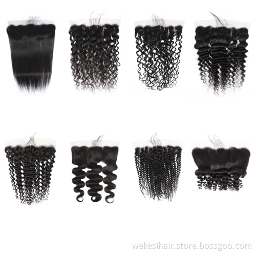 Wholesale Top 8A Malaysian Deep Wave Virgin Hair Bundles 3Pcs Lot With Silk Base Top Closure Free Shipping